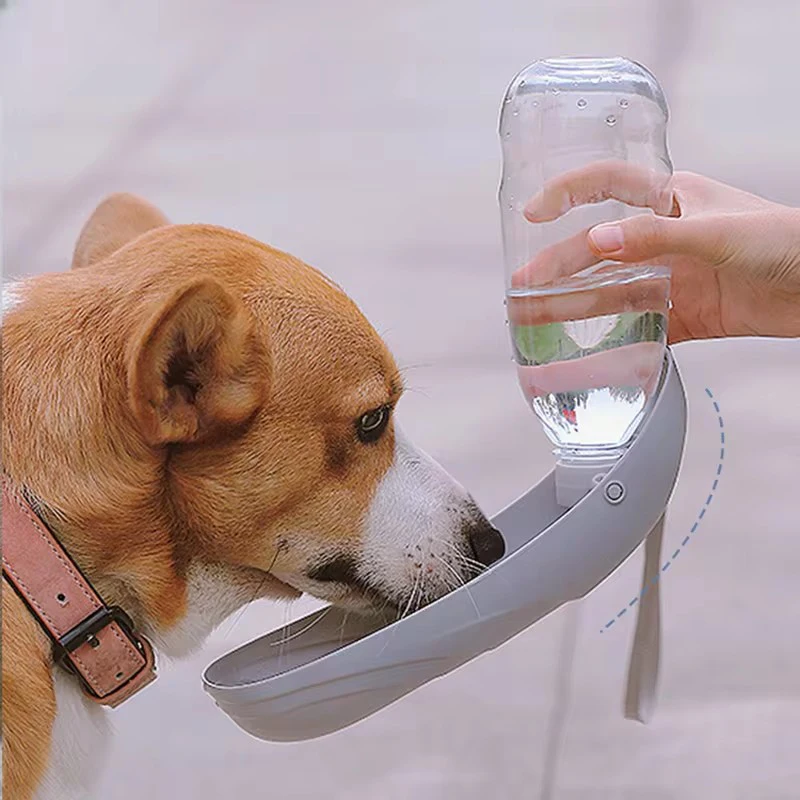 Hunde gehen, Wasserkocher, Trinker, tragbarer Wasserbecher, Trinkwasser-Futterspender, Haustier-Begleitbecher, Wasserflasche, Walking Dog Supplie