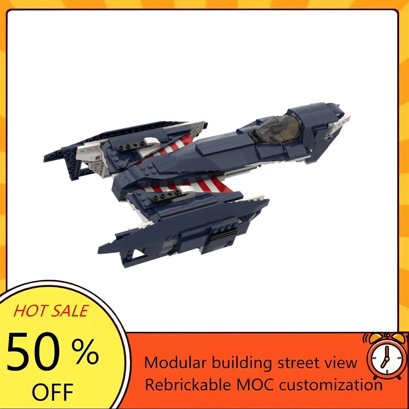 

406PCS Popular Space War Movie Model MOC Building Bricks Spaceship Modular Technology Gifts Holiday Assemble Children Toy Suit