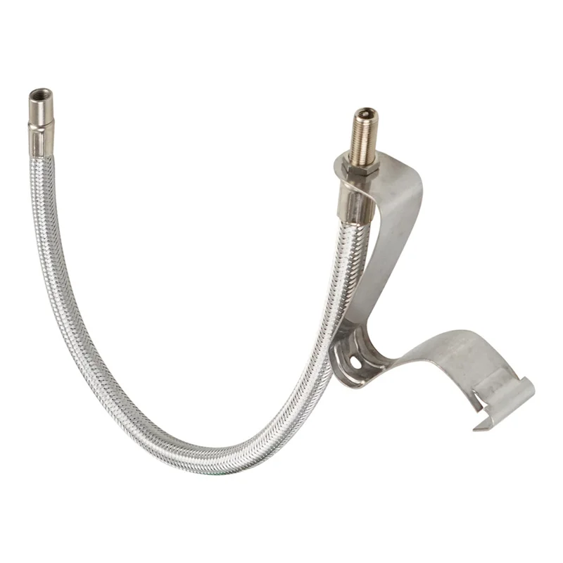 ABTC-Dually Valve Stem Extenders Kit, Braided Valve Stem Extension Fits 16Inch To 19-1/2Inch Dual Wheels Tire Valve Extension