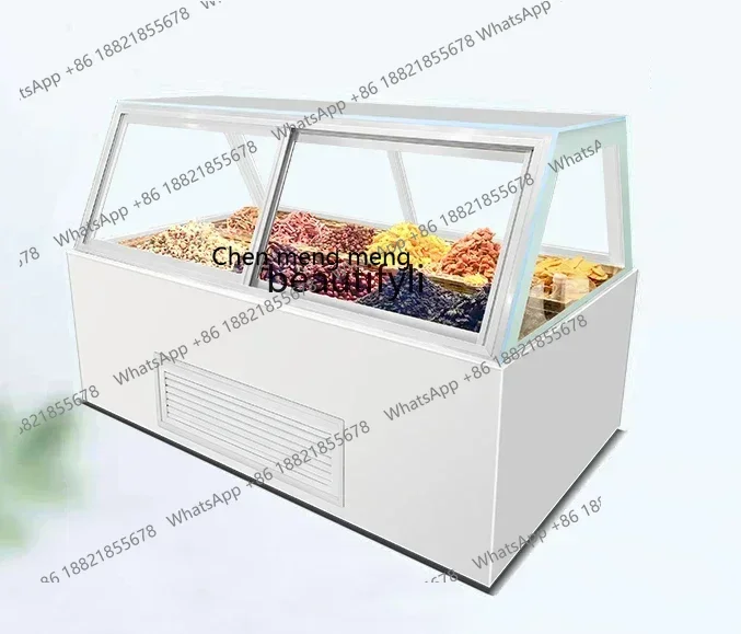 

182C Preserved Fruit Freezer Candied Snacks Showcase Zhongdao Display Cabinet Grape Jerky Refrigerated Fruit Fresh Cabinet