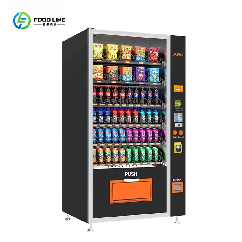 China Vending Machine Manufacturer Convenient Store Vending Machines for Food and Drinks Snacks