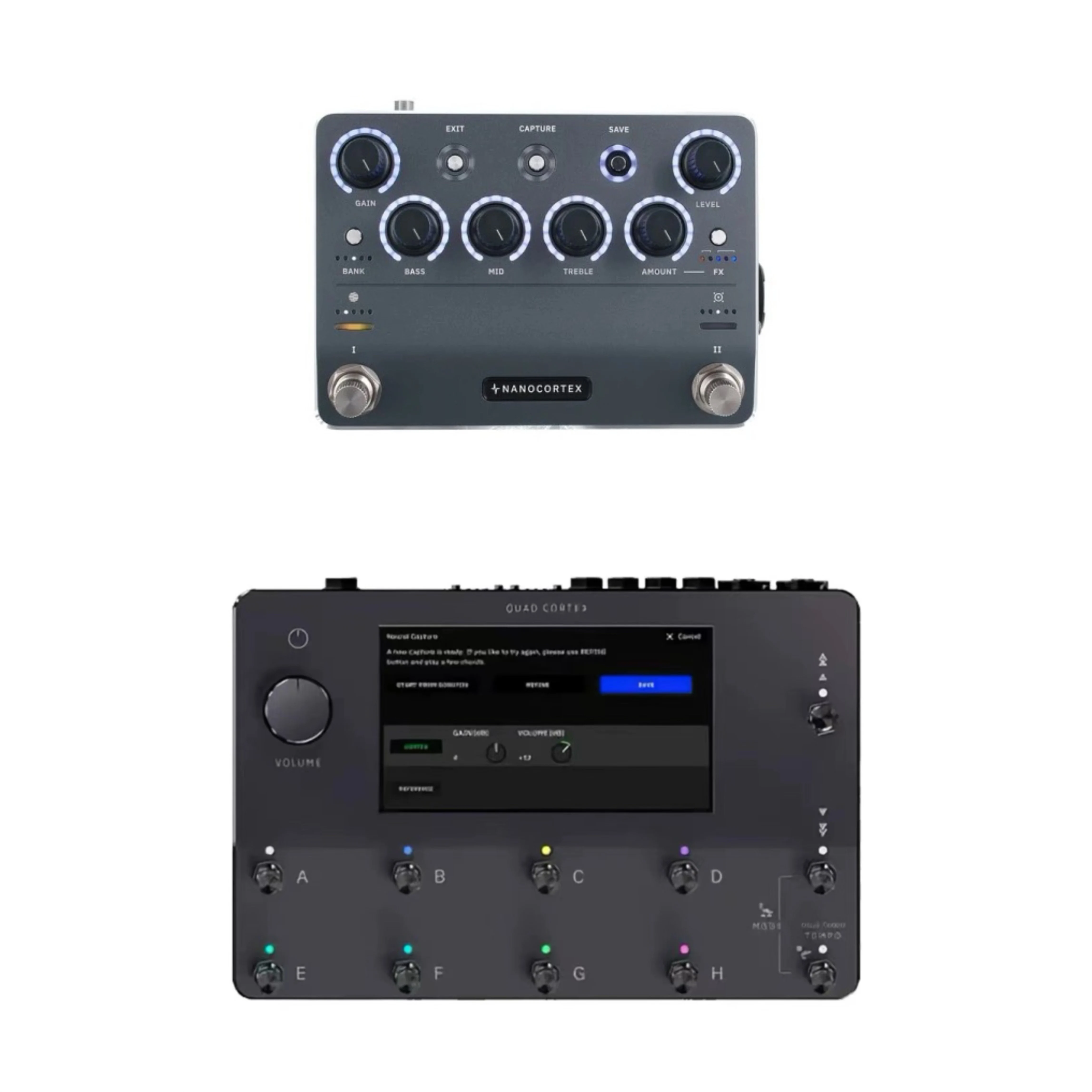 DSP Nano Cortex/NanoCortex/Quad Cortex Multi-Effektpedale Gitarrenprozessor E-Gitarre Effektpedale für Quad-Core
