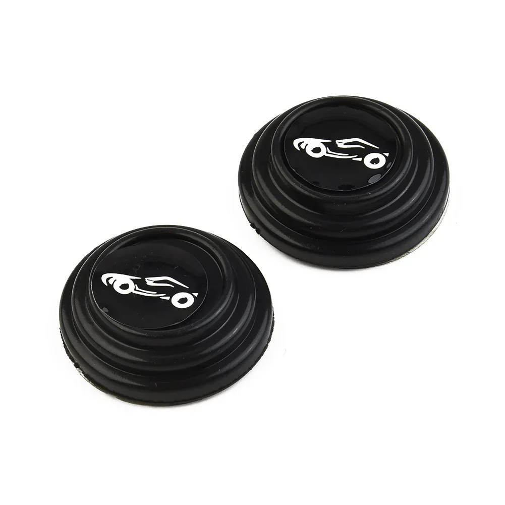 New Door Anti-Collision Pad Waterproof 12X 2.8cm/1.10 Inch Accessories Auto Black Car 12 PCS Gasket Replacement