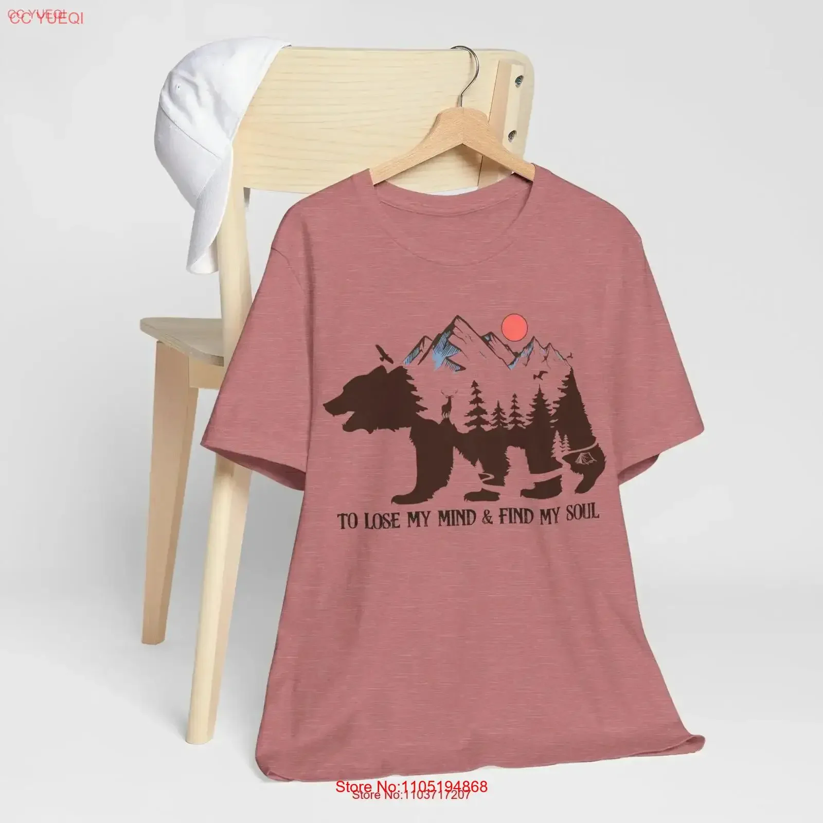 Outdoor T Shirt Adventure Camping For Women Family vintage Washed Stylish fashion Breathable graphic streetwear Casual