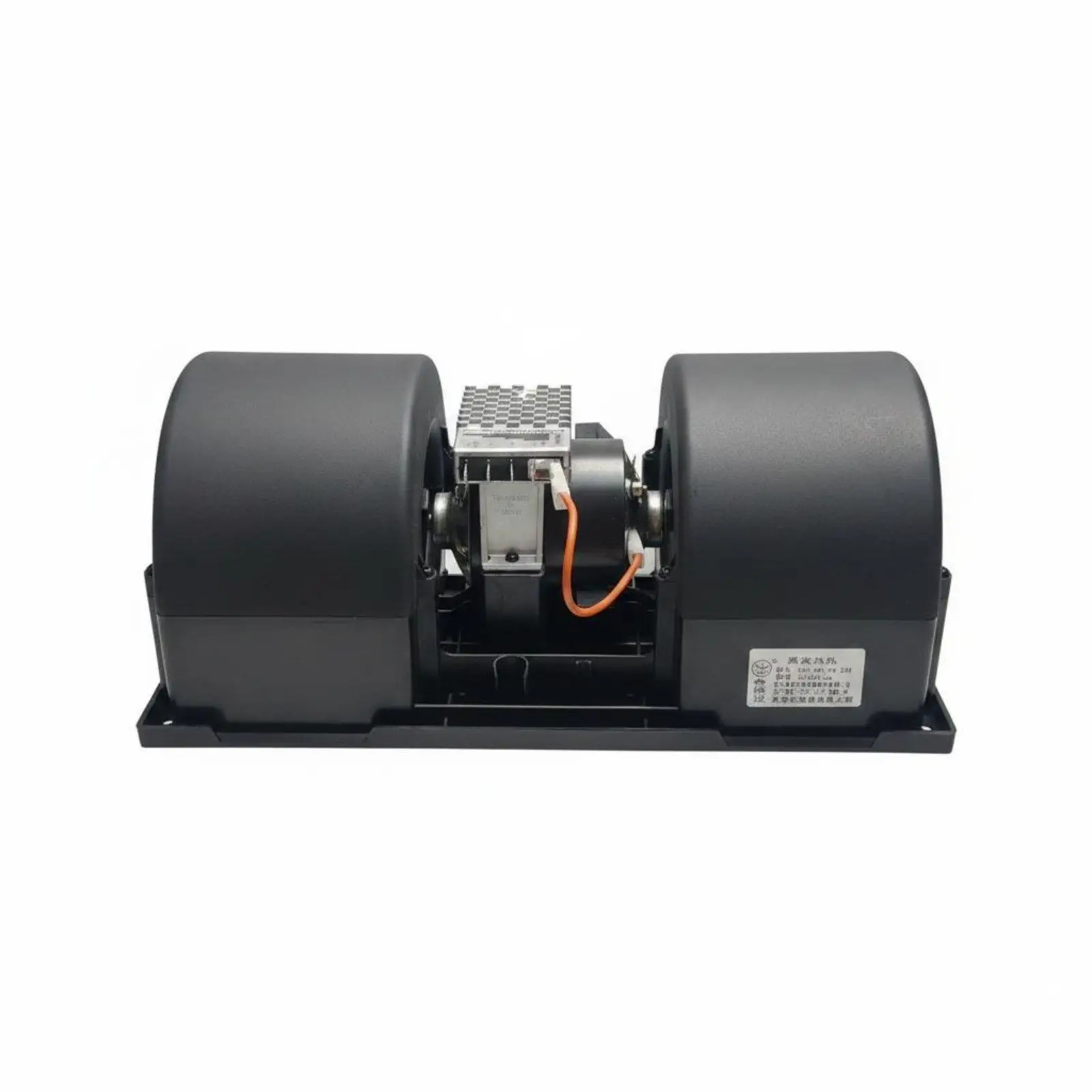 24V Earthmover Blower Fan for Excavator Cab Heater and AC System Replacement Part with Cooling Air Movement for Work Comfort