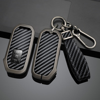 7 Buttons Zinc Alloy + Leather Car Key Case Cover for Kia 2024 Sportage 2023 Niro Hybrid 2021 Sorento MQ4 2022 EV6 GT-Line K8 V6