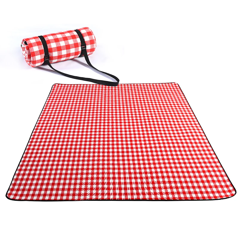 Ready To Ship Picnic Mat  Rug Origin Red And White the Warehouse the Picnic Mate