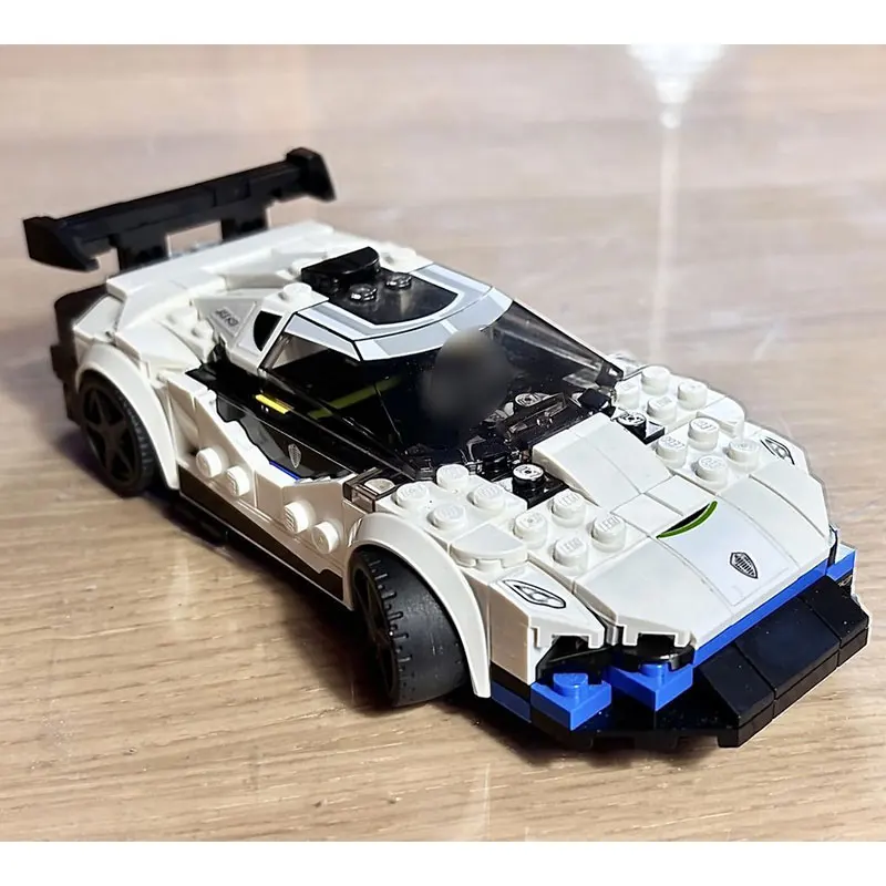 225 pièces MOC- 214604   Lamborghini Huracan STO voiture supercar Technique véhicule figurines classique rallye coureurs blocs de construction jouets pour
