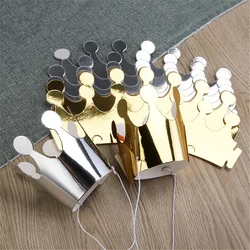 10 Pcs Hat Birthday Kids Party Decorations Accessories Birthday Paper Festive Supplies Celebration Hats Royal