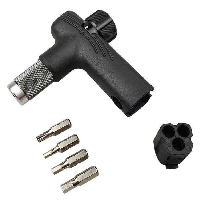 

Portable Bike Torque Wrench 4/5/6Nm Torque T Wrench Adjustable Bicycle Maintenance Kit Bicycle Accessories Cycling Repair Tools