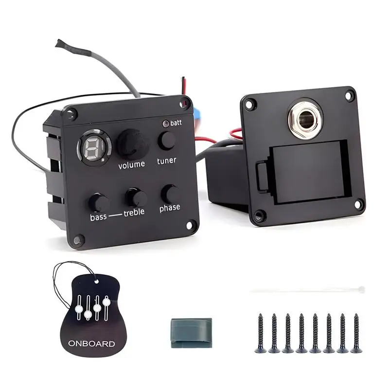 Pickup System For Guitar Volume Control Preamplifier Folklore Guitar Pickup System High-Fidelity Guitar Preamp Accessories