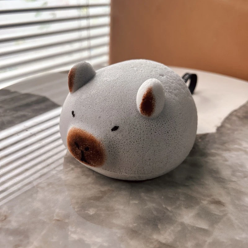 

Capybara Bath Sponge Wash Blistering For Kids Ball Household Body Exfoliate Shower Puff Bubble Sponges Baby Shower Brushes