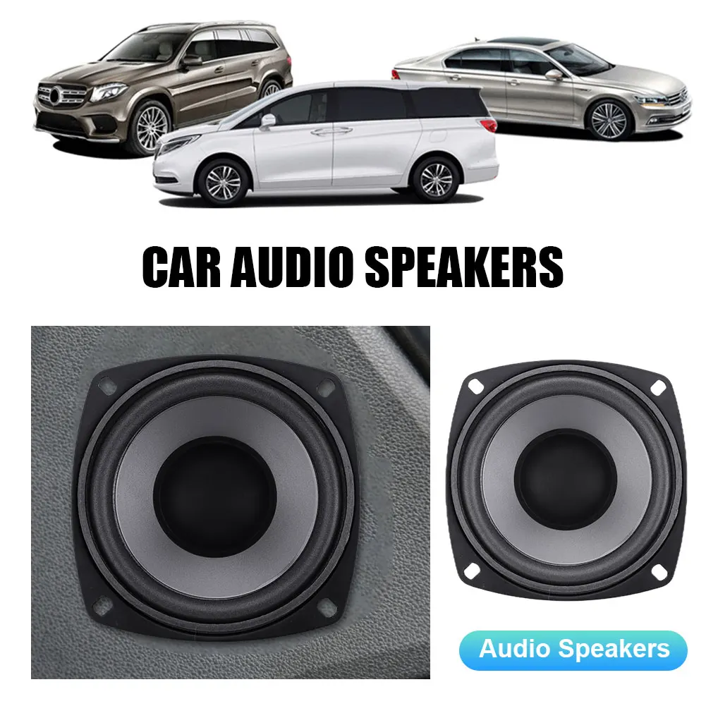 Subwoofer Speakers 400W 500W 600W 4/5/6 Inch Car HiFi Coaxial Speaker Full Range Frequency Car Audio Horn for Vehicle Automobile