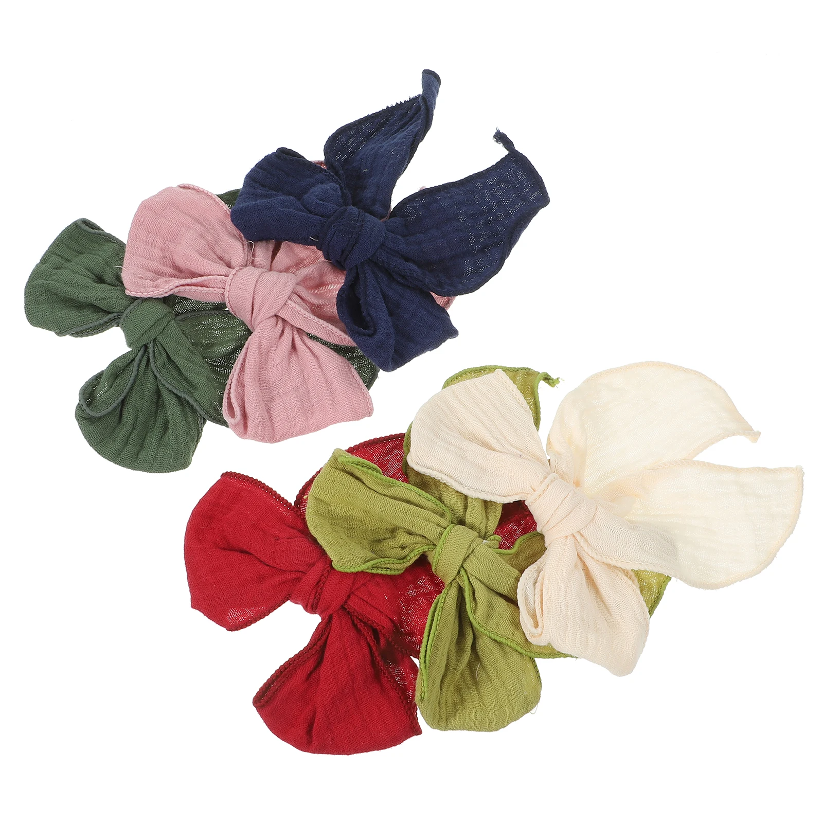 

6Pcs Large Bow Hair Clips Cute Decorative Clip Set for Little Girls Birthday Prom Party Hair Accessories Bow Clips for Hair,