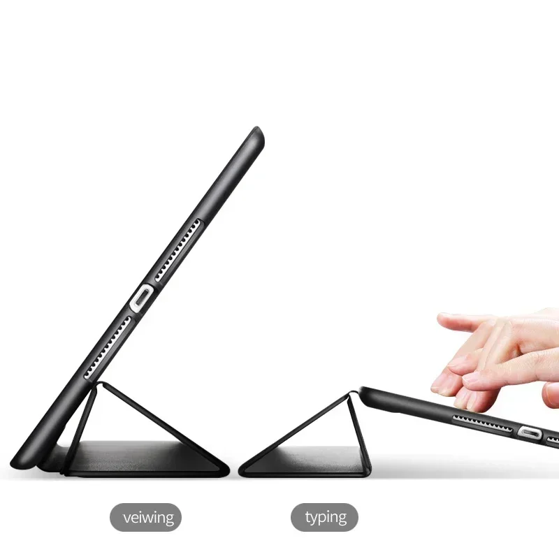 샤오미 미 패드 4 8.0 인치 깨우기 실리콘 스마트 커버, 샤오미 미 패드 4 플러스 10.1 케이스, 2021 미 패드 5 프로 11 12.4 인치