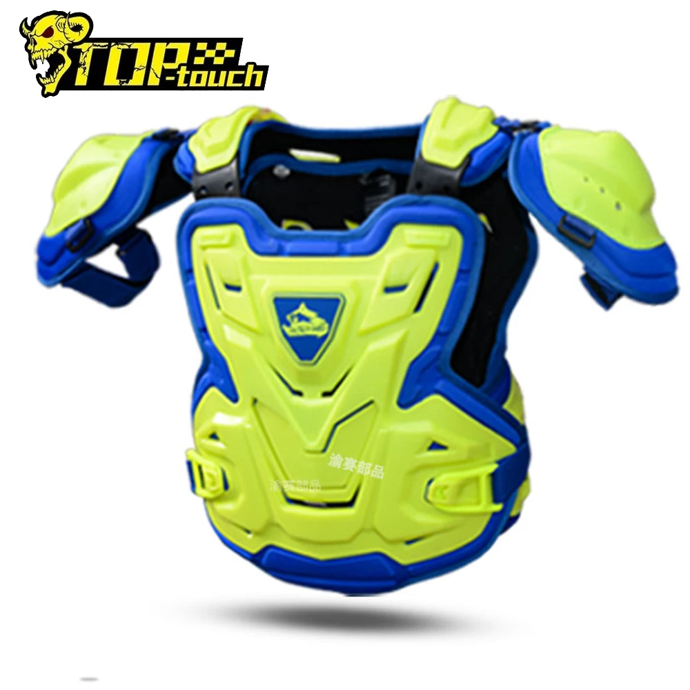 Kids Body Chest Protector Protective Guard Vest Motorcycle Jacket Child Armor Gear For Cross Off-Road Dirt Bike Skating