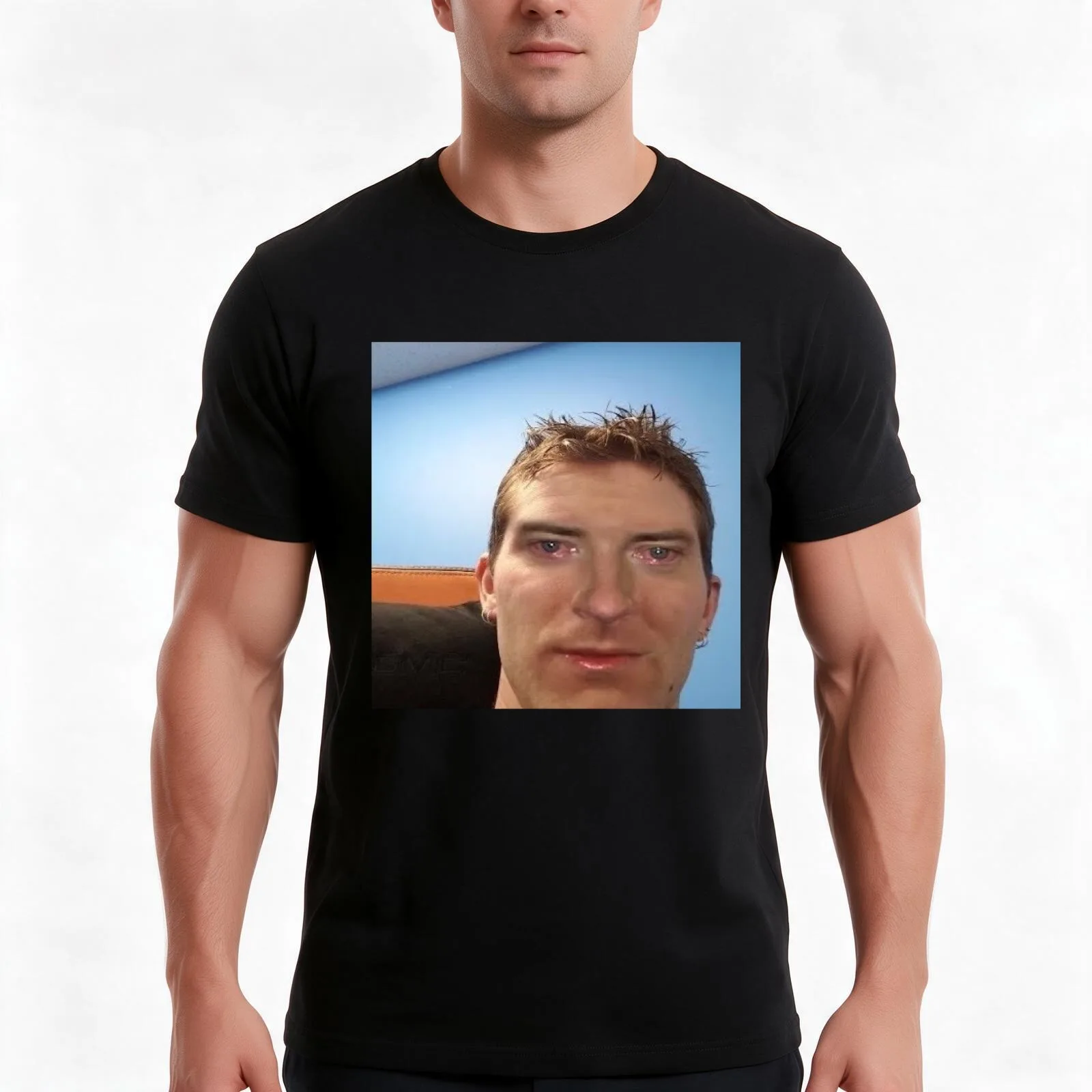 Linus Tech Tips selfie high T-Shirt Summer Casual Cotton Tee Oversized Streetwear Tops Vintage Graphic Print 100% Cotton