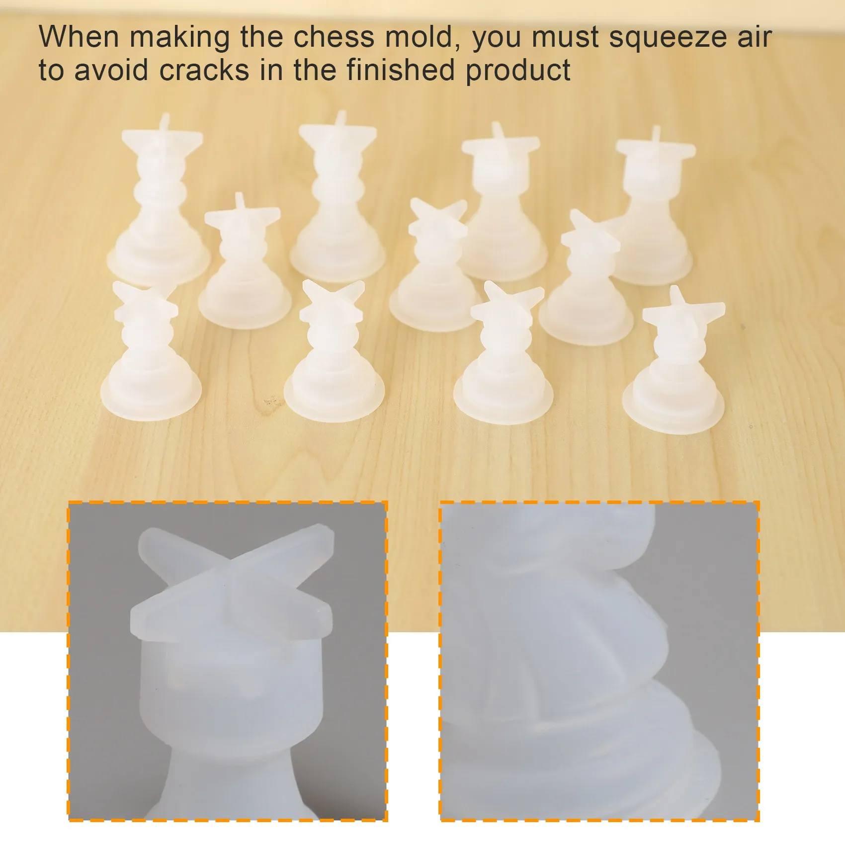 Shop Now Chess Mold for Resin Silicone Chess Resin Mold Chess Crystal Epoxy Casting Molds for DIY Crafts Making Birthday Gift