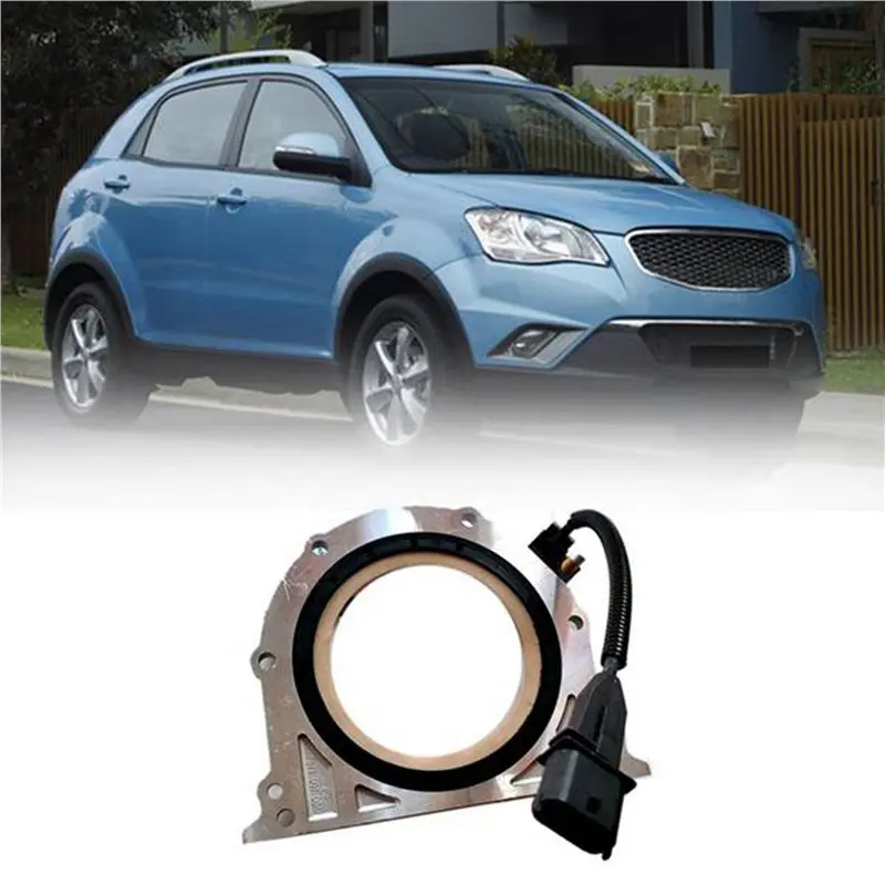 CYL-2X Rear Crankshaft Seal With Position Sensor 6710100514 For Ssangyong Rexton Korando Actyon Rodius