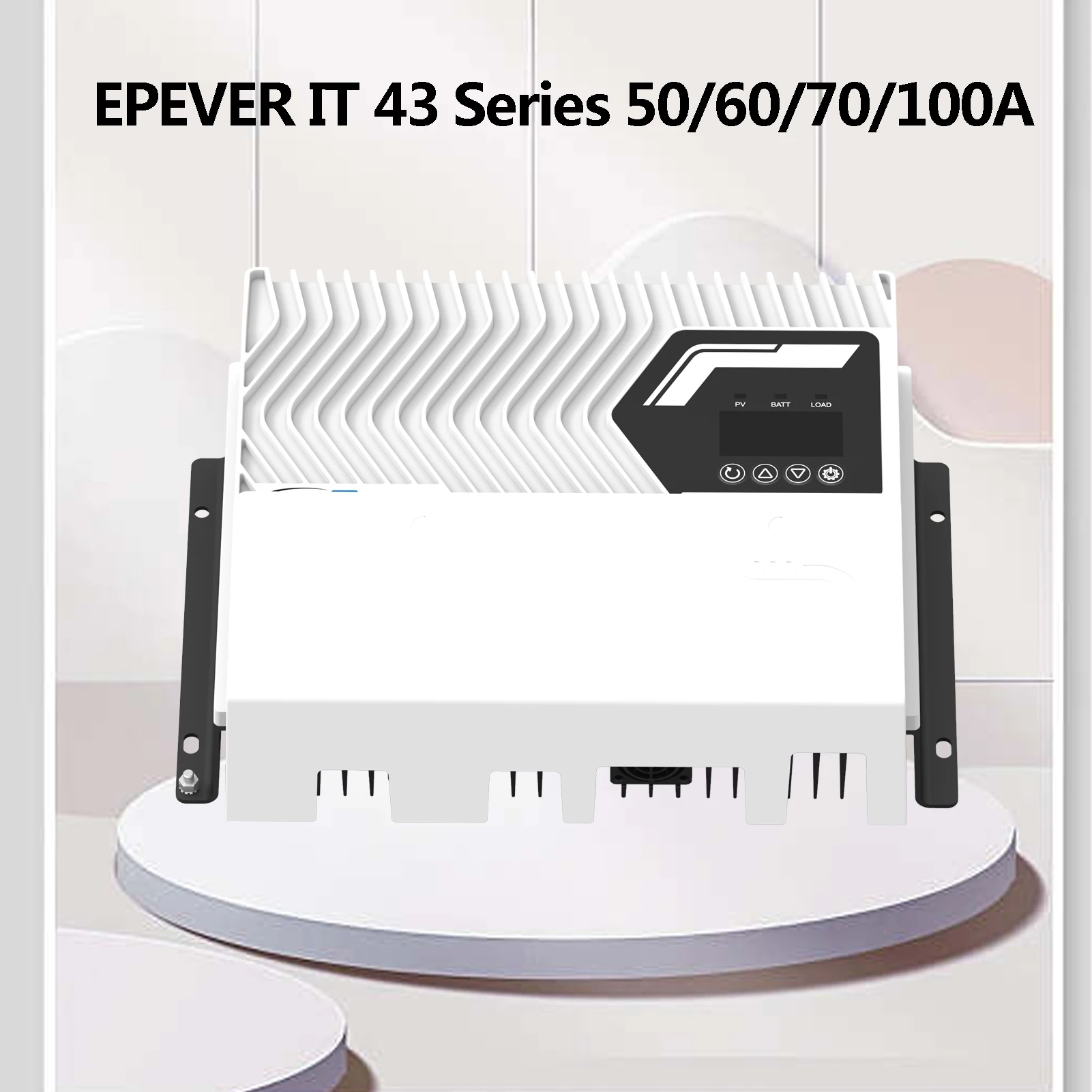 EPEVER جديد 50A 60A 70A 100A جديد MPPT الشمسية جهاز التحكم في الشحن تحديد السيارات البطارية 12/24/36/48 فولت جميع المعادن يموت الصب الغلاف #1