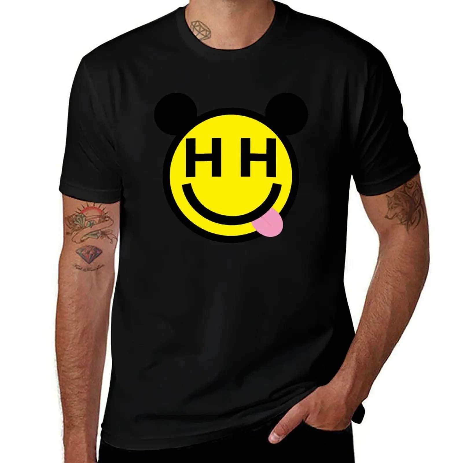 Happy Hippie Foundation Logo - Miley VMA T-Shirt Soft Durable Cotton T-Shirt