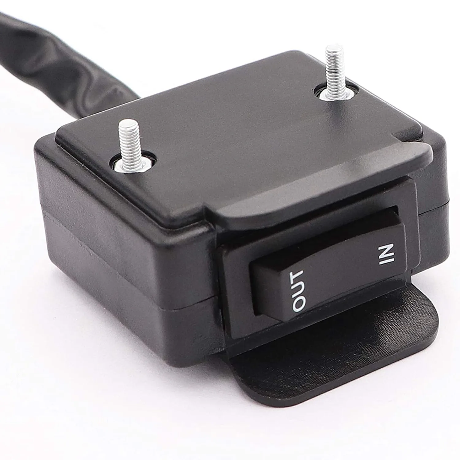 T17C Λ 12V ATV Winch Rocker Switch With Handlebar Control Line Kit For ATV/UTV