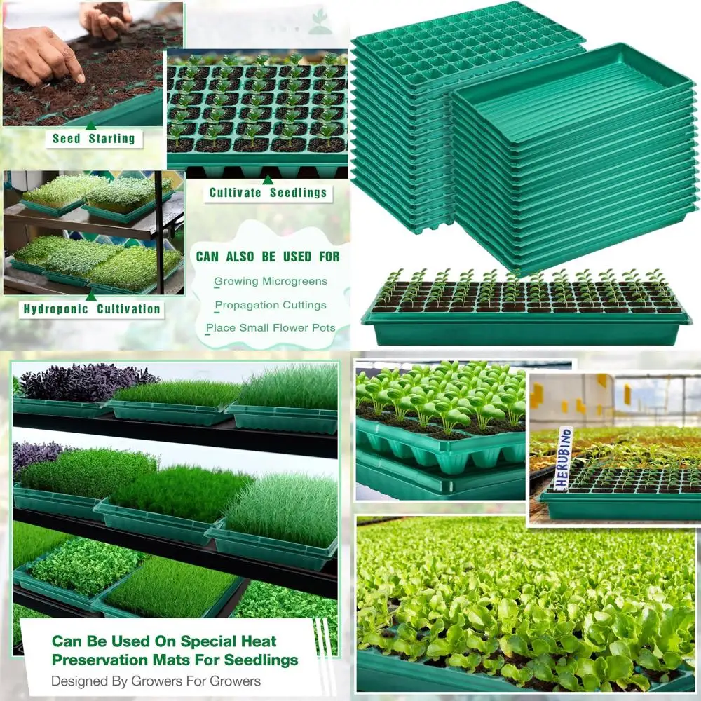 

Набор для выращивания рассады на 72 ячейки с горшками 1020 для проращивания и садоводства