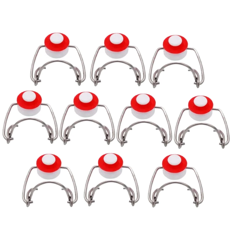 2/6/10PCS EZ Cap Flip Top Beer Bottles Replacement Swing Tops Homebrew Brewing Wine Stoppers