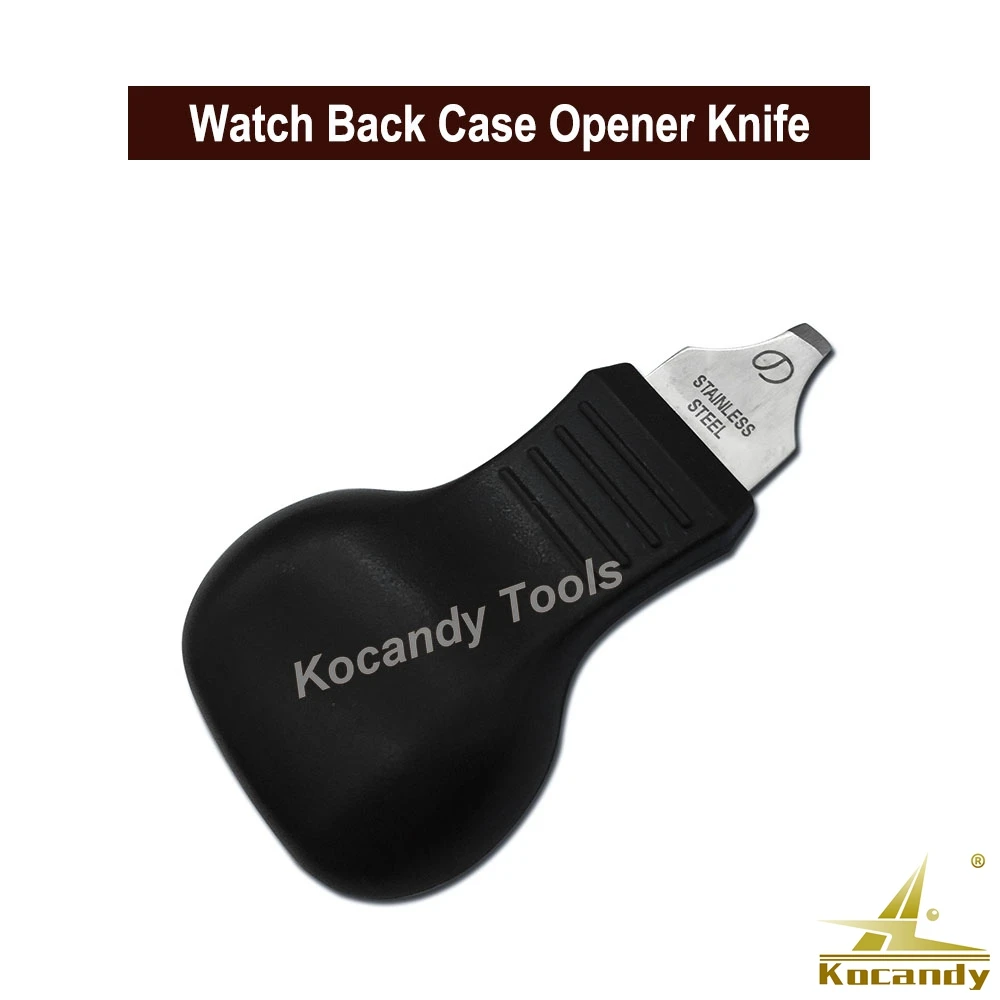 Kit de herramientas de reparación para relojero, cuchillo abridor de caja trasera de reloj, removedor de batería