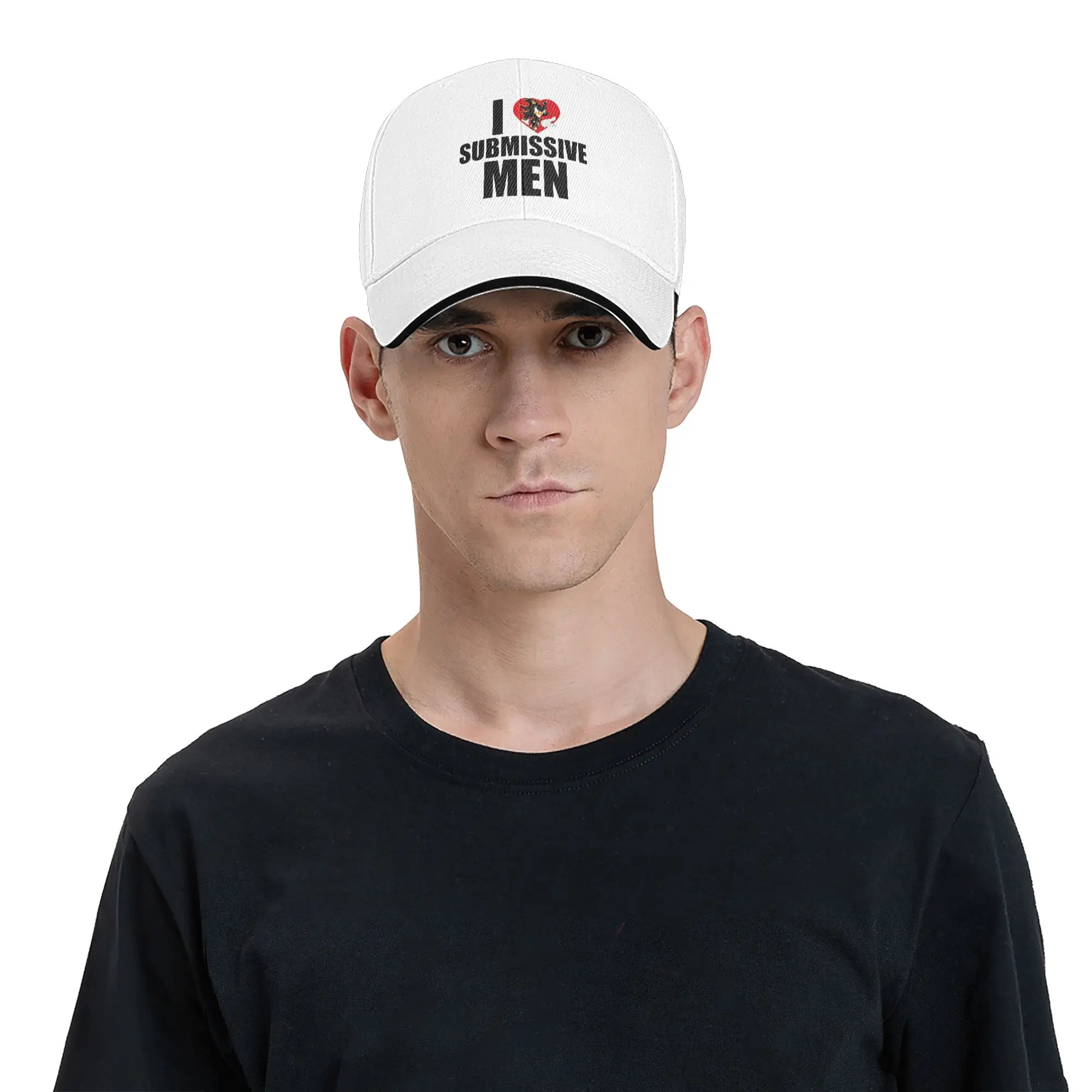 I Love Submissive Men shadows the hedgehog Caps For Men Women Trendy Baseball Cap  Snapback Hat Daily Headewear Adjustable