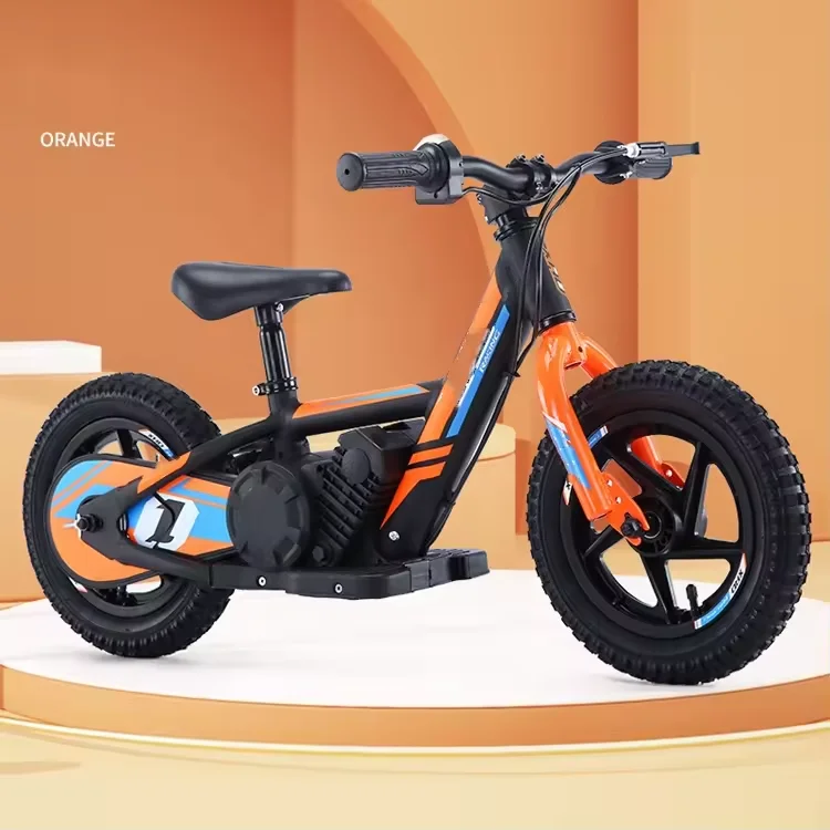 Electric Balance Bike for Kids 24V 100W 2.6Ah Children No Pedal Riding 12inch  16inch Electric Kids Toy Bike