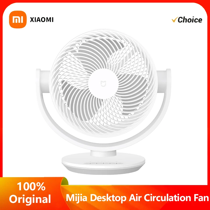 

New Xiaomi Mijia DC Inverter Desktop Circulation Fan Smart Three-Dimensional Lightweight Portable Desktop Electric Fan