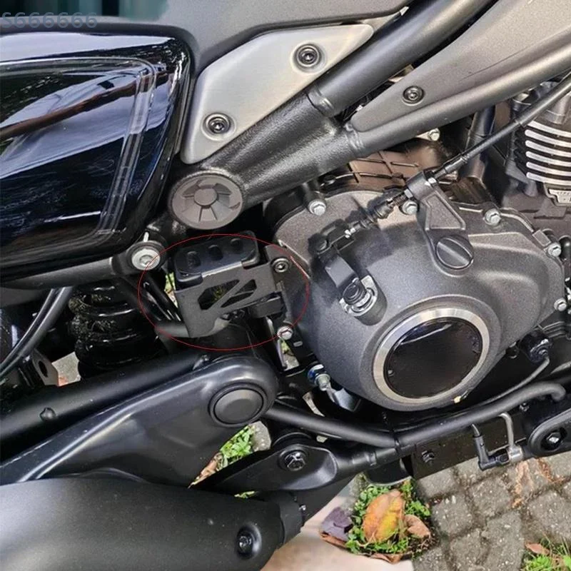 

Rear Brake Fluid Tank Cover Guard for CFMOTO CF450MT 450MT MT450 2024 2025 Front Brake Caliper Protection One Unit Moto Accessor