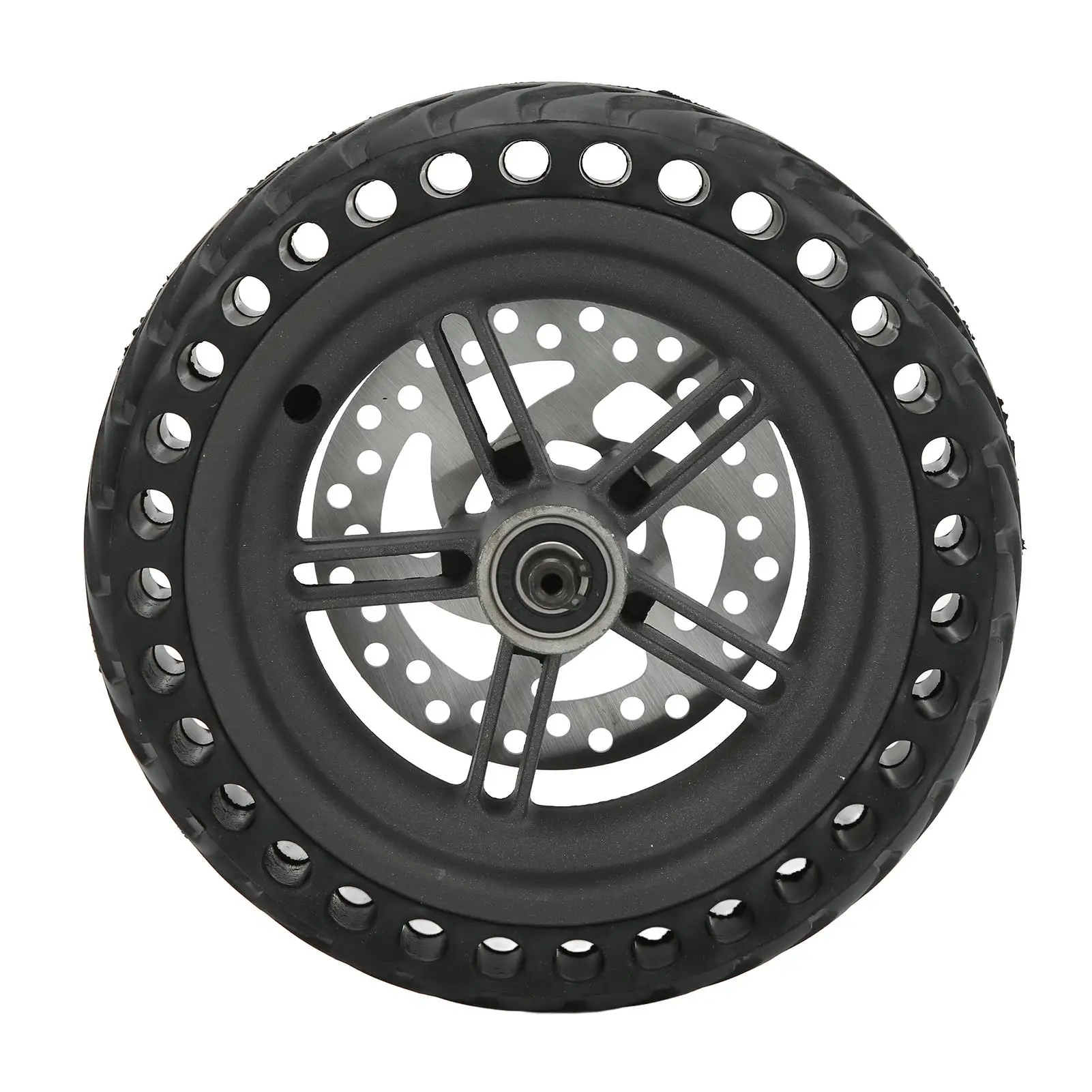 

8.5in Hub Honeycomb Tire, Brake Disk Set for Xiaomi M365 PRO/PRO2 - Electric Scooter Rear Wheel Assembly