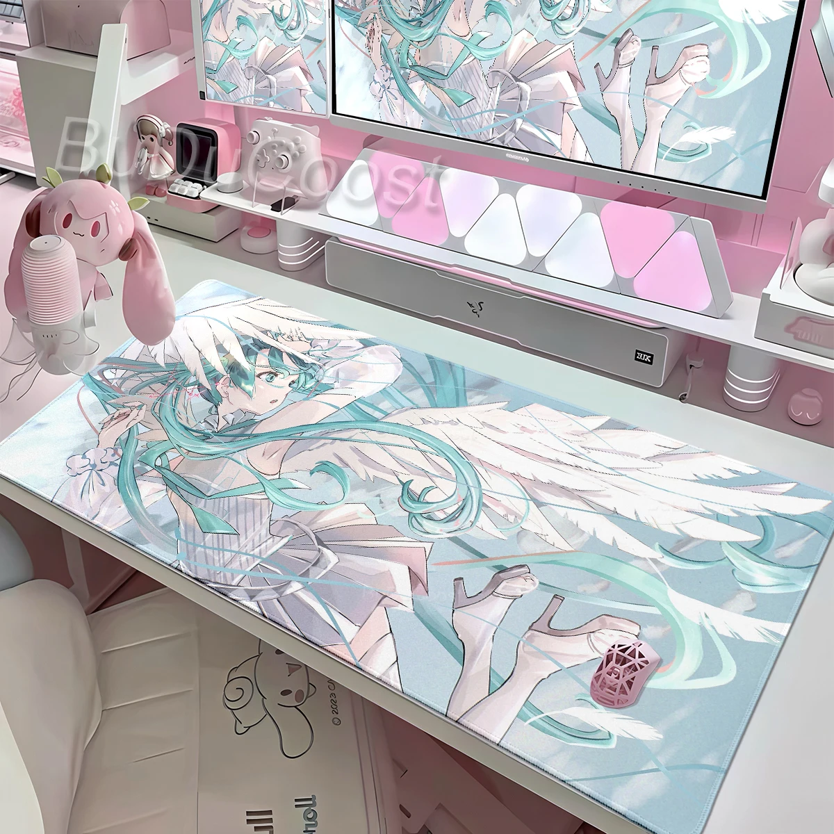 데스크 액세서리 귀여운 애니메이션 마우스 패드 H-Ha - Pc Gaming Hatsune Miku 리뷰 및 가격