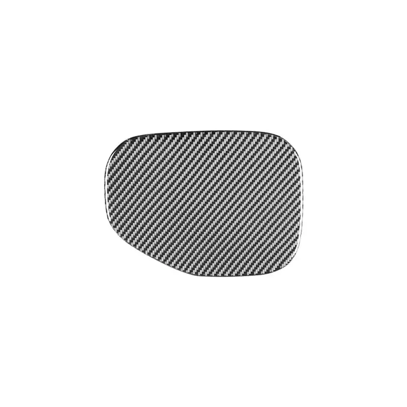 Carbon Fiber For Ford Mustang Mach-E 2021-2024 Car Charge Port Cover Trim Sticker Interior Accessories-ABQA