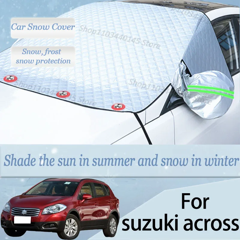 

For suzuki across car Snow Windscreen, Snow, Frost, Dust and UV Visor, Winter car clothing, thick magnetic