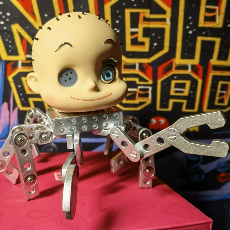 New Herocross Toy Story Doll Babyhead Genuine Alloy Hands-on Fashion Decoration Doll