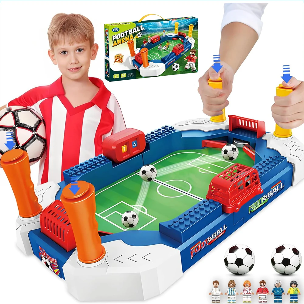 

Взрывная футбольная игрушка для детей: Двухуровневый бильярд, интерактивная развивающая настольная игра для родителей и детей, подарок для вечеринок