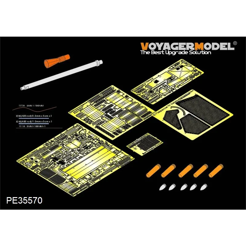 

Voyager Model PE35570 1/35 Scale WWII German FlakPanzer IV Ostwind (B Ver Include Gun Barrel) (For DROGON 6550)