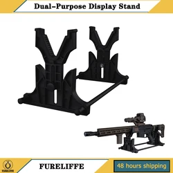 Dual-Purpose Display Stand,Hunting Rifles Decorative Objects And Props Safe Storage Bracket,For Gun Protection,Cleaning,Mainten