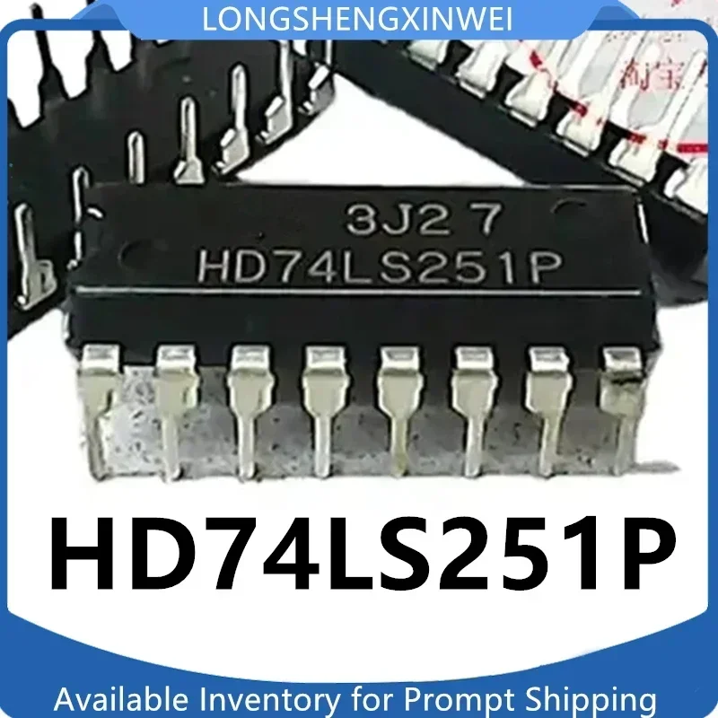 1PCS 74LS251 HD74LS251P Direct Interpolate 8 Select 1 Data Selector