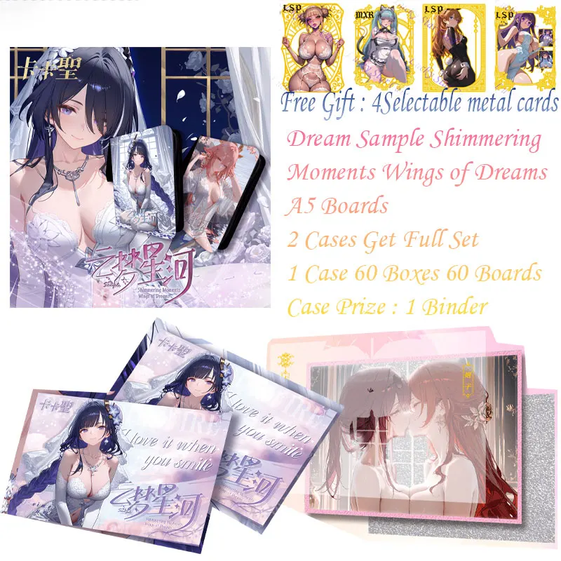 

Dream Sample Shimmering Moments Wings of Dreams A5 Board Goddess Story Anime Girl Party Swimsuit Party Doujin Toy Hobbies Gift