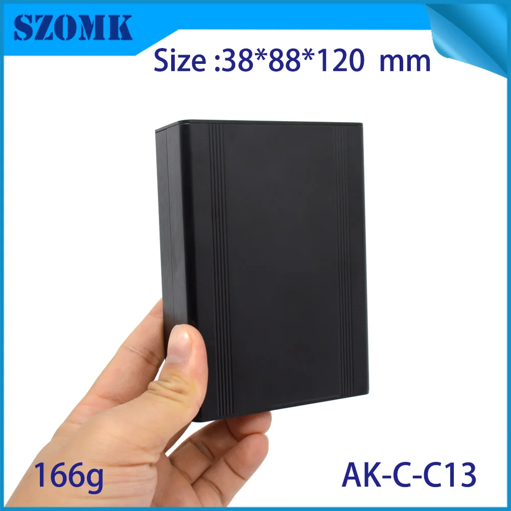 

10Pcs/lot distribution box aluminum profile enclosure aluminium aluminium box electronic 38x88x110 mm