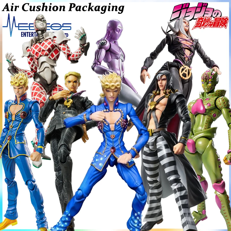 Figuras de Acción Originales de la Serie Super Action de JoJo's Bizarre Adventure Parte 5 Golden Wind, Modelo Stand User WF