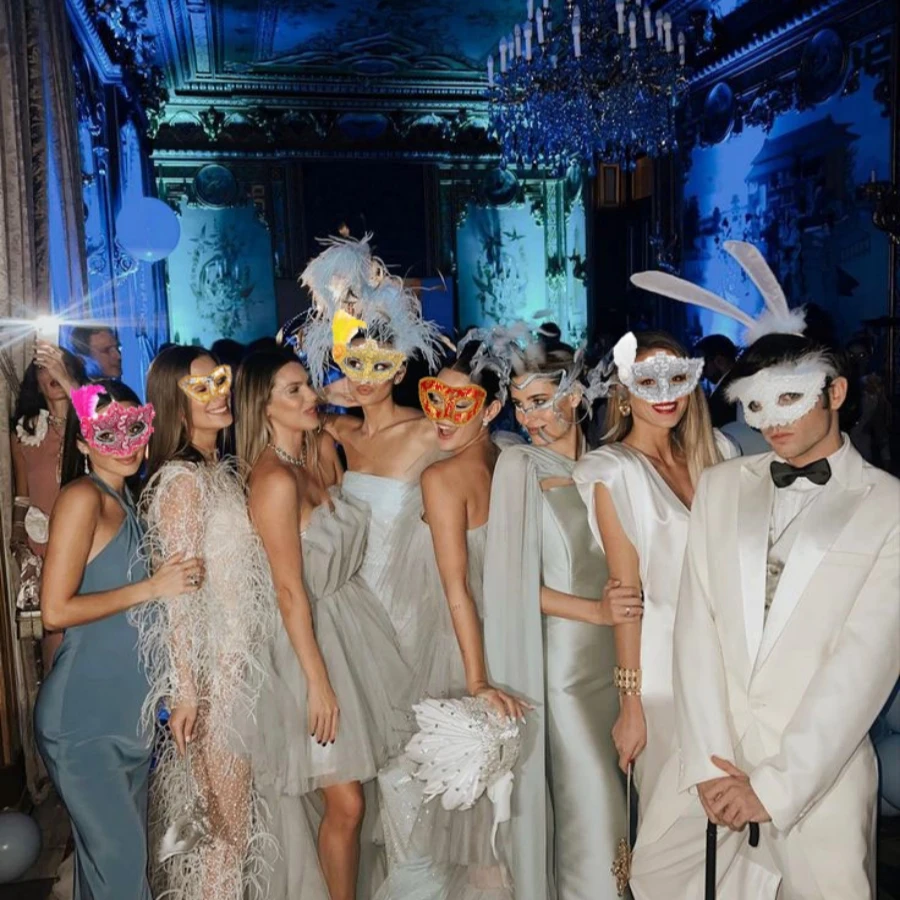 14-56pcs Mardi Gras Masks Masquerade Mask Vintage Antique Masks 14 Stlyes Venice Mask For Carnival Party Club Cosplay Favor