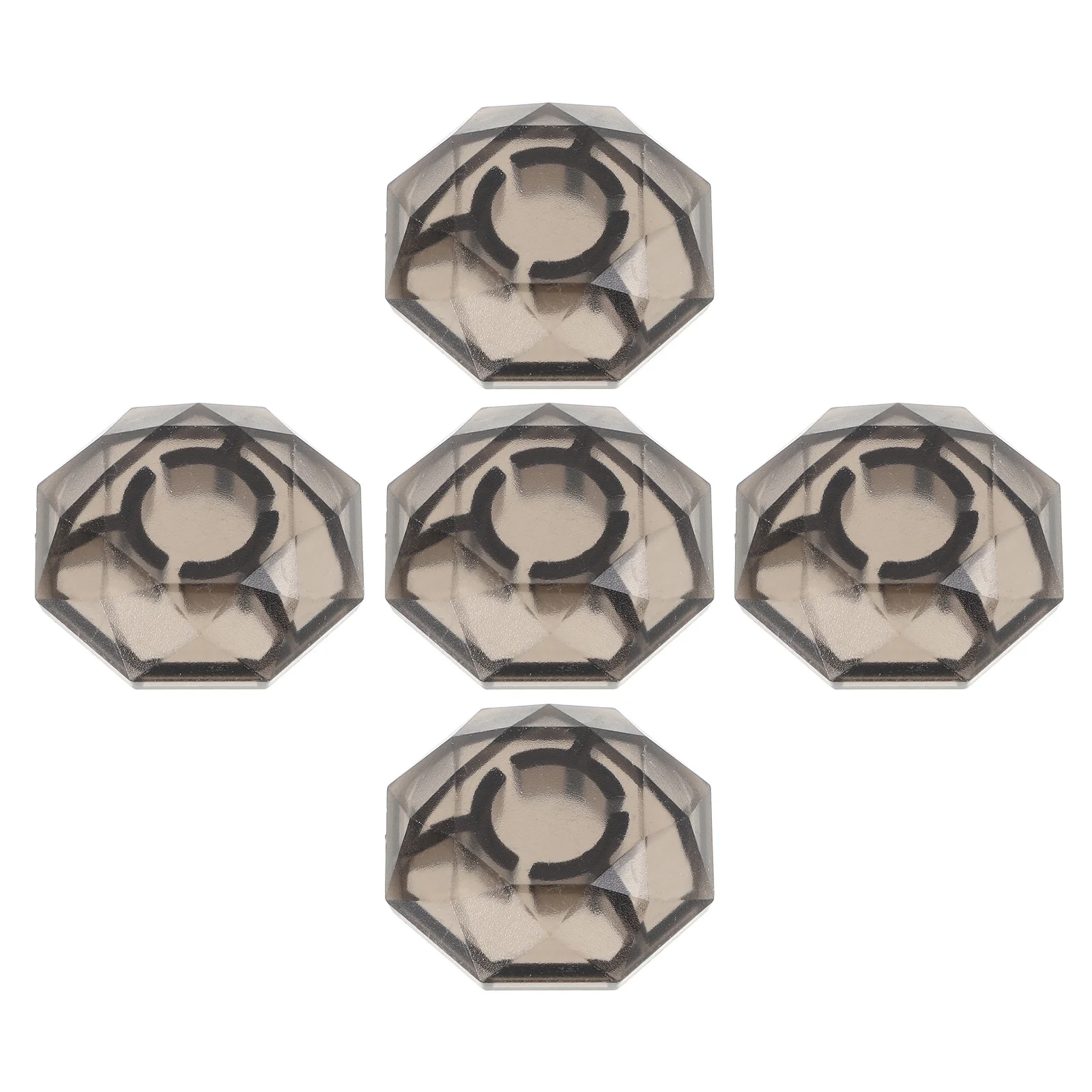 

5 Pcs Switch Stepping on The Nail Cap Guitar Footswitch Toppers for Pedal Protection