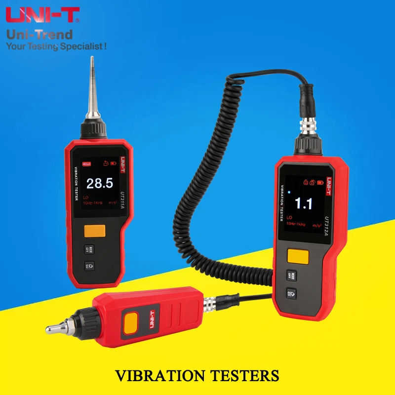 UNI-T UT310A Series Vibration Testers/Acceleration, Velocity, and Displacement Measuring Instruments UT311A, UT312A