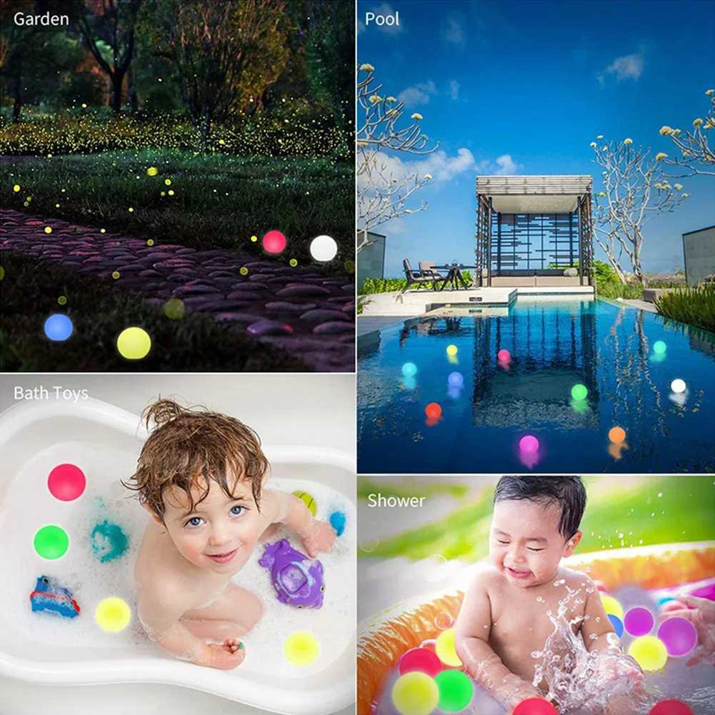

LED Glowing Ball Night Light 16 Colors Outdoor LED Garden Ball Light Remote Control LED Glow Globe Light Holiday Home Decoration