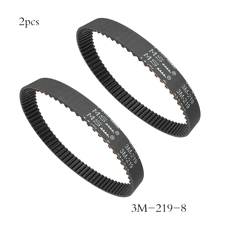 

2pcs Vacuum Cleaner Parts 3M-219-8 Belts for Tineco/Dreame/Aveeno/Whirlpool/SUPOR Length 219mm Width 8mm Repair Accessories